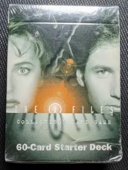 The X Files Collectible Card Game - 60 Card Starter Deck - Factory Sealed - Image 1