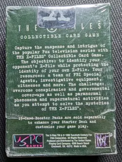 The X Files Collectible Card Game - 60 Card Starter Deck - Factory Sealed - Image 2