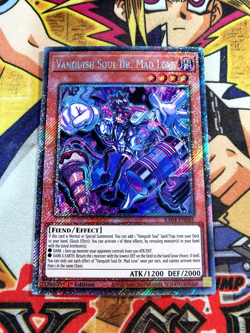 Vanquish Soul Dr. Mad Love ra04-en045 (NEW) Platinum-Secret Yu-Gi-Oh - Image 1