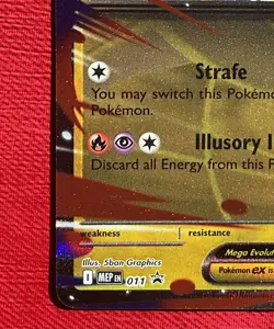 Mega Latias ex - MEP 011 - Mega Evolutions Black Star Promo Pokemon Card - NM - Image 5