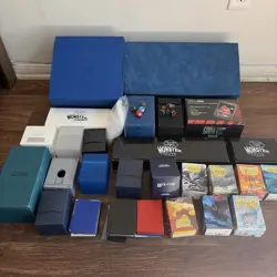 Trading Card Lot - Sleeves, Deck Boxes, Dice, Magnetic Holders - TCG/MTG/Pokemon - Image 1