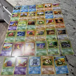 Lot Of 35 NM Vintage Japanese Pokemon Cards 1996 - Image 1