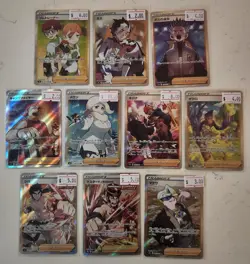 Pokemon TCG Japanese 10x Card Trainer Lot. $50 Value. Sword & Shield - Image 1