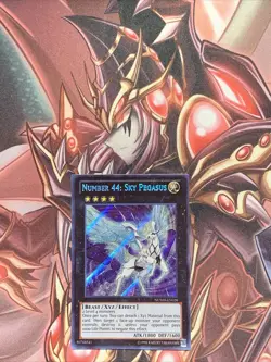 YuGiOh - Number 44: Sky Pegasus NUMH-EN028 - Secret Rare - Image 1