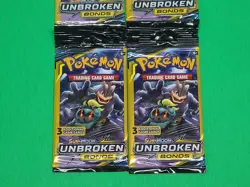 New Tag Team Pokemon SM Unbroken Bonds 3 Card Mini Booster Packs X4 LOOK - Image 4