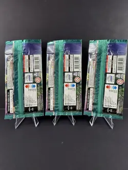 3x Pokemon TCG Cards Evolving Skies Blue Sky Stream Booster Packs Korean - Image 2