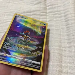 Crown Zenith Keldeo Galarian Gallery Ultra Rare Full Art Holo Card GG07/GG70 - Image 2