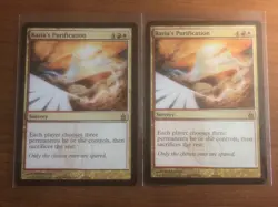 Razia's Purification, MtG, Ravnica: City of Guilds, 224/306, LP ***Lot of 2*** - Image 1