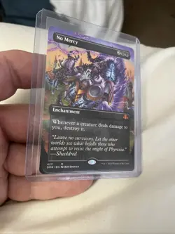 No Mercy (Borderless) Dominaria Remastered Regular Mythic. NM. 427 1x - Image 3