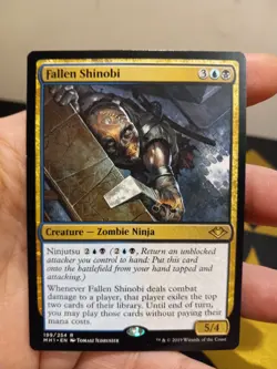 Fallen Shinobi 199/254 Rare Modern Horizons MH1 Magic the Gathering - x4 Playset - Image 4