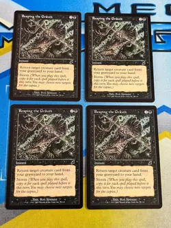 Magic the Gathering MTG Scourge REAPING THE GRAVES x4 - Image 1
