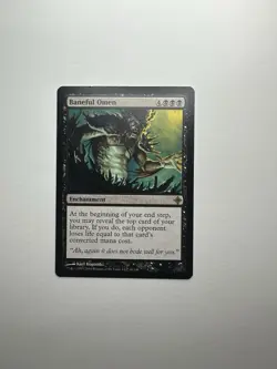 Baneful Omen NM Rise of the Eldrazi Magic The Gathering Mtg Near Mint Rare - Image 1