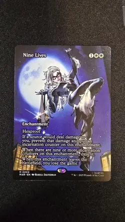 Nine Lives (Borderless) M Marvel Universe Eternal-Legal 3 NM - Image 1