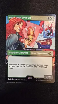 Mary Jane Watson (Borderless) R Marvel's Spider-Man 229 NM - Image 1