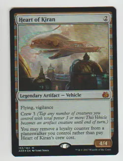 Heart of Kiran X 1 Foil Aether Revolt English MTG Magic the Gathering NM/M - Image 1