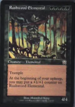 Rushwood Elemental - Mercadian Masques: #264, Magic: The Gathering Lp R97 - Image 1