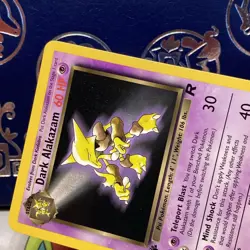 DARK ALAKAZAM Pokemon Card - WOTC - 1st Edition - Team Rocket - 18/82 - NM/M - Image 3