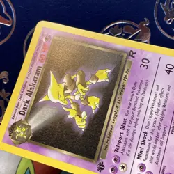 DARK ALAKAZAM Pokemon Card - WOTC - 1st Edition - Team Rocket - 18/82 - NM/M - Image 4
