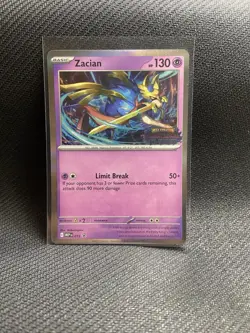 Zacian MEP-015 Prerelease Stamped Promo - Pokemon TCG: Phantasmal Flames NM - Image 1