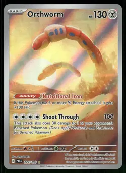 Orthworm - 224/193 Illustration Rare Holo NM Pokemon SV02: Paldea Evolved - Image 1