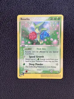 Roselia Ex Dragon Holo Rare 9/97 Pokemon 2003 LP - Image 1