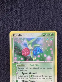 Roselia Ex Dragon Holo Rare 9/97 Pokemon 2003 LP - Image 2