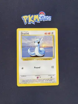 Pokemon TCG Dratini Base Set 26/102 Regular (4th Print) LP. - Image 1