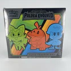 Pokemon TCG Scarlet & Violet - Paldea Evolved Elite Trainer Box - ETB - Sealed 820650853661 - Image 1