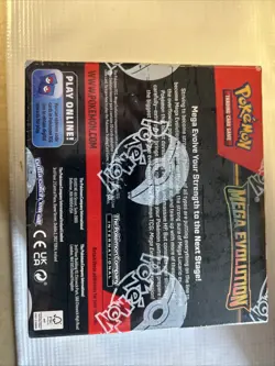Factory Sealed Pokemon Mega Evolution Enhanced Booster Box Brand New With Topper - Image 3