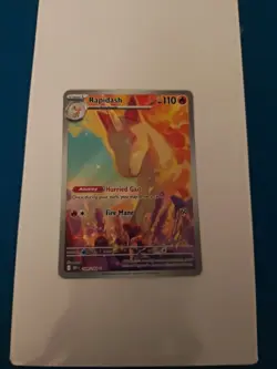 Pokemon TCG Scarlet and Violet Destined Rivals Rapidash 189/182 NM - Image 3