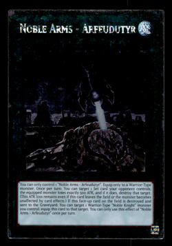 Yu-Gi-Oh! Noble Arms - Arfeudutyr NKRT-EN020 Platinum Rare Limited - Image 1