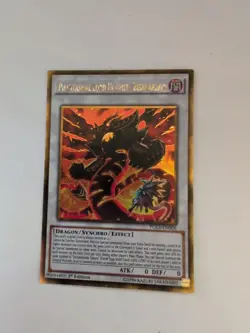 Yugioh! Phantasmal Lord Ultimitl Bishbaalkin - PGL3-EN006 - Gold Secret Rare NM - Image 1