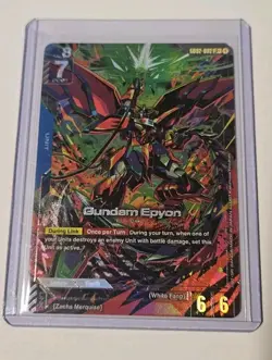 Gundam Epyon LR+ Gundam Card Game Dual Impact GD02-002 English - Image 1
