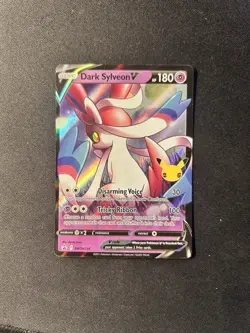 Dark Sylveon V SWSH134 SWSH: Sword & Shield Promo Cards Holo Black Star Promo:NM - Image 1