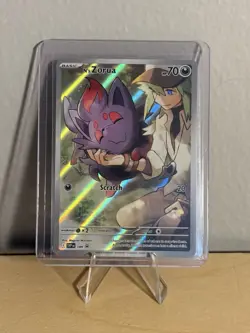 Pokemon TCG Journey Together N's Zorua #189 Holo Promo Card - Image 1