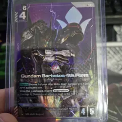 Gundam Barbatos 4th Form ST-05-001 LR+ Gundam Card Game Iron Bloom - Image 1