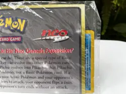 Sealed Pokemon Neo Genesis WOTC #29 Marill Black Star Promo Card 2000 Vintage - Image 3