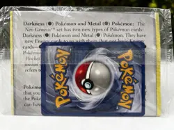 Sealed Pokemon Neo Genesis WOTC #29 Marill Black Star Promo Card 2000 Vintage - Image 5