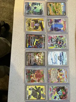 Pokemon lot of ultra rare cards ready for grading M/NM - Image 1