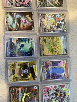 Pokemon lot of ultra rare cards ready for grading M/NM - Image 5