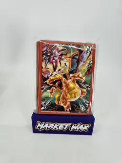 Pokemon TCG Tera Charizard EX Premium Box Deck Sleeves (65 Card Sleeves) Sealed - Image 1