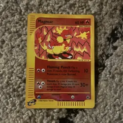 Magmar Pokemon Card Holo Foil 86/165 Great Condition - Image 1