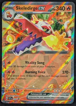 Skeledirge EX Scarlet & Violet Black Star Promo Pokemon Card SVP 034 (NM) - Image 1