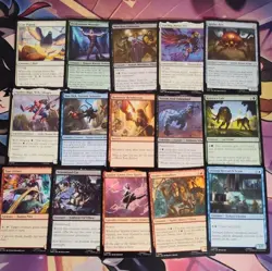 MTG Mavel Spider-Man Card Lot of 287 Common, Uncommon, Rare, & Holofoils - Image 3