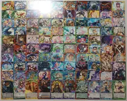 Lot of 100 Japanese Z/X Card set TCG - Image 1