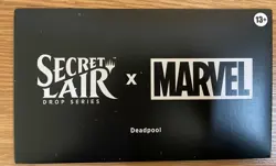 MTG Secret Lair x Marvel's Deadpool Non-Foil Edition Sealed Magic - Image 1