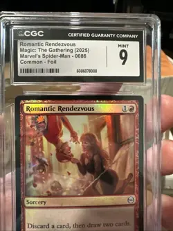 2025 MTG MARVEL'S SPIDER-MAN ROMANTIC RENDEZVOUS CGC 9 MINT - Image 4