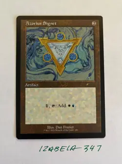 MTG Azorius Signet - NON-FOIL - Secret Lair Drop #286 NM/M Unplayed - Image 1