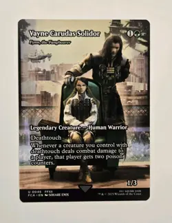 Vayne Carudas Solidor Showcase MTG Magic The Gathering Final Fantasy FFXII - Image 1