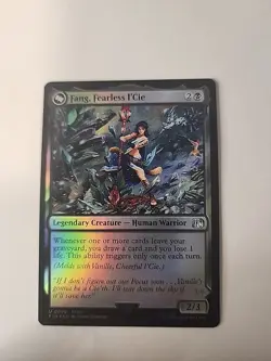MTG Final Fantasy Fang Fearless l'Cie FFXIII Foil 0099 Uncommon Creature Human - Image 1